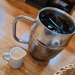 コメダ珈琲店 - たっぷりアイスコーヒー(550円)です。