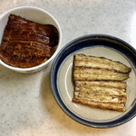 鰻はし本 - 白焼とうな丼