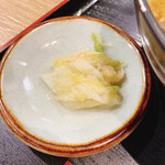 清修庵 - 香の物(白菜)