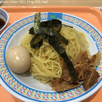 Doutomborikamukura - ざるラーメン：麺がマウンテン状態！