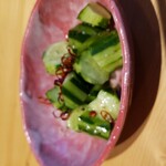 Sumiyaki Irori Enraku - 塩たれキュウリ