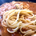 リトル シェフ にんにく - 麺