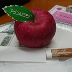 津軽南田温泉 アップルランド - 部屋にはリンゴ