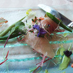 ステラマリス - シマアジのカルパッチョ