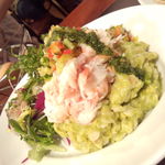 アンフォラ - 蟹身とアボカド　2種の麦和えサラダ　¥850