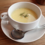 カフェ&レストラン アゼキリ - 冷製コーンスープ