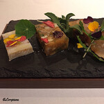 カーサ・デル・チーボ - 穴子ﾃﾘｰﾅ､鮟鱇ﾃﾘｰﾅ､桜鱒ｶﾙﾊﾟｯﾁｮ