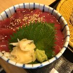 本格板前居酒屋 お魚総本家 - 漬け丼のアップ