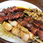 いせや - ミックスやきとり(タレ）2人前