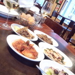 アンフォラ - 前菜５種　￥１５００