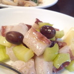 アンフォラ - たこのぶつ切り　セロリとオリーブ