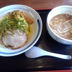 みそ壱 - 魚介つけ麺　半玉650円