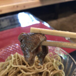 山楽茶屋 古狸山 - この日は鹿肉でした