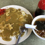 Hourai - カレーライス。カレーには醤油派？ソース派？オレは断然ソース派です。