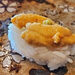 鮨おおね田 - キタムラサキウニ