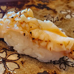 鮨おおね田 - ホッキ貝炙り