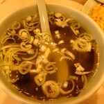 Tai mi - 天津飯セットのワカメスープ