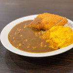 CoCo壱番屋 - 料理写真:チキンカツチーズ400㌘ + スクランブルエッグ☆