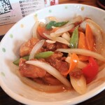 くつろぎ亭ひこべえ  - 鶏の酢豚風