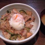 わっはっはっ風月 - ランチ　豚スタミナ丼