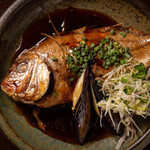 日本酒 炉端焼き 郷味 - 鯛の煮物