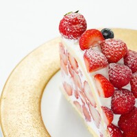 苺のズコットケーキ