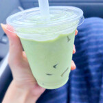 お焼屋 - WARABI餅フラッペ　380円
抹茶みるく