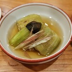 とり喜 - ナスの煮びたし