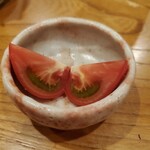 とり喜 - お口直しのフルーツトマト