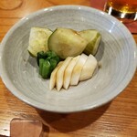 とり喜 - 漬物