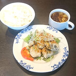 バーミヤン - サバの甘酢しょうゆ￥659(税込)