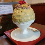 慈げん - ピスタチオにラズベリー