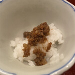 滋味 康月 - 近江米の煮えばなと近江牛のスジ煮込み♡お粥好きには堪らないこのやわらかさ！