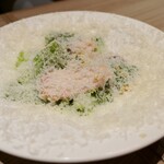 北海道イタリアン ミアボッカ - （2020/8月）中札内鶏の白雪シーザーサラダ