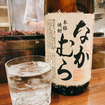 鳥田中 - 芋焼酎　なかむら  ロック