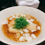 鳥田中 - 鶏そば　かつおだし醤油