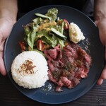 東京基地 - ランチローストビーフプレート
