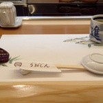 おしぼり＆お茶