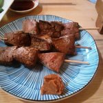 忠八 - レバー（この日のお薦めで120円でした）