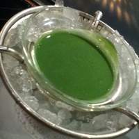 横浜うかい亭 - そら豆のスープ