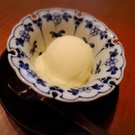 お料理 和重 - ゆずのシャーベット