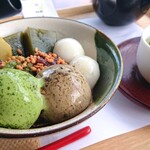 グリーンティーラボ - 日本茶パフェと日本茶