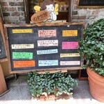 コム・シノワ - 店前にある看板も素敵