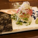 飲んべぇ食堂 らくだ屋 - まぐろたたき