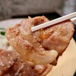 旬彩処 懐古  - 日替わり肉御膳（野菜たっぷり国産豚肉しょうが焼 大根のおしたし付）（850円）