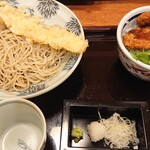 上野 味喜庵 - まかない丼と日替り蕎麦