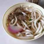 Koin Resutoran Kawamoto - かしわうどん。