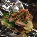 麻布十番　小麦 - 地鶏のピリ辛塩なんこつ