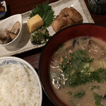 Sasaya - 冷や汁定食。