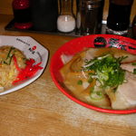 天下一品 - もはや定番セット